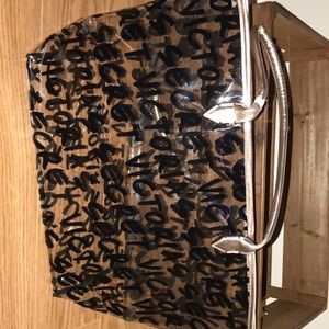 Clear Victoria’s Secret bag